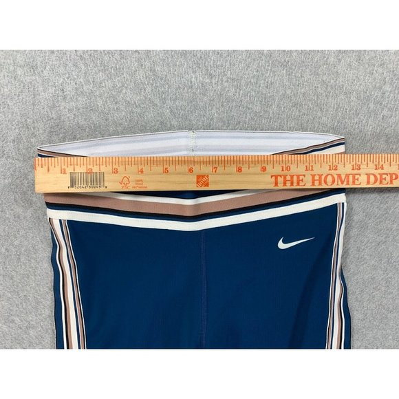 Nike Pro Dri Fit Compression Tights‎ Pants (Women's Medium) Teal Blue - Picture 4 of 13